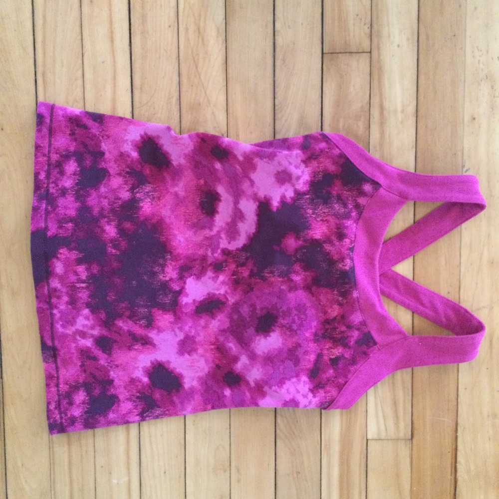 Lucy pink tank top size medium